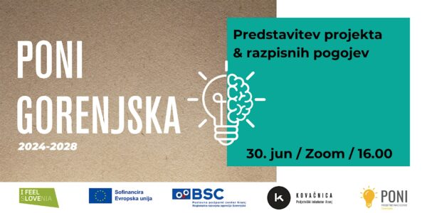 PONI GORENJSKA_2024-2028: Predstavitev projekta
