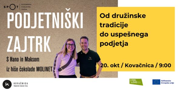 PODJETNIŠKI ZAJTRK: Od družinske tradicije do uspešnega podjetja